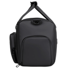 NorthTime Luggage Men's Black Nylon Carry-On Duffle Bag with Multiple Pockets