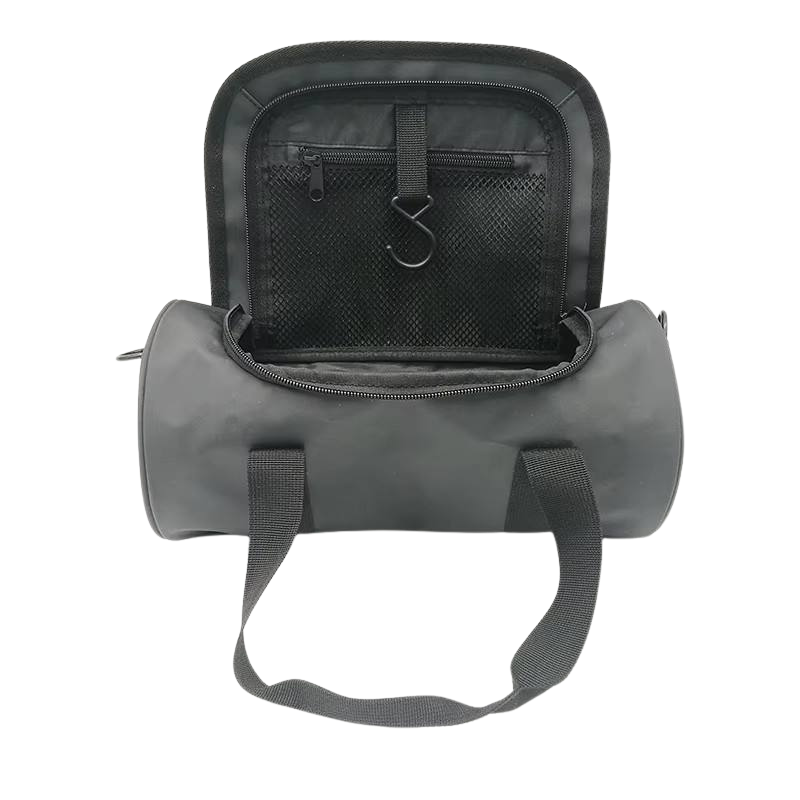 NorthTime Luggage Men's Black Round Nylon Carry-On Duffle Bag